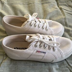 Superga Women's Platform Shoes - White